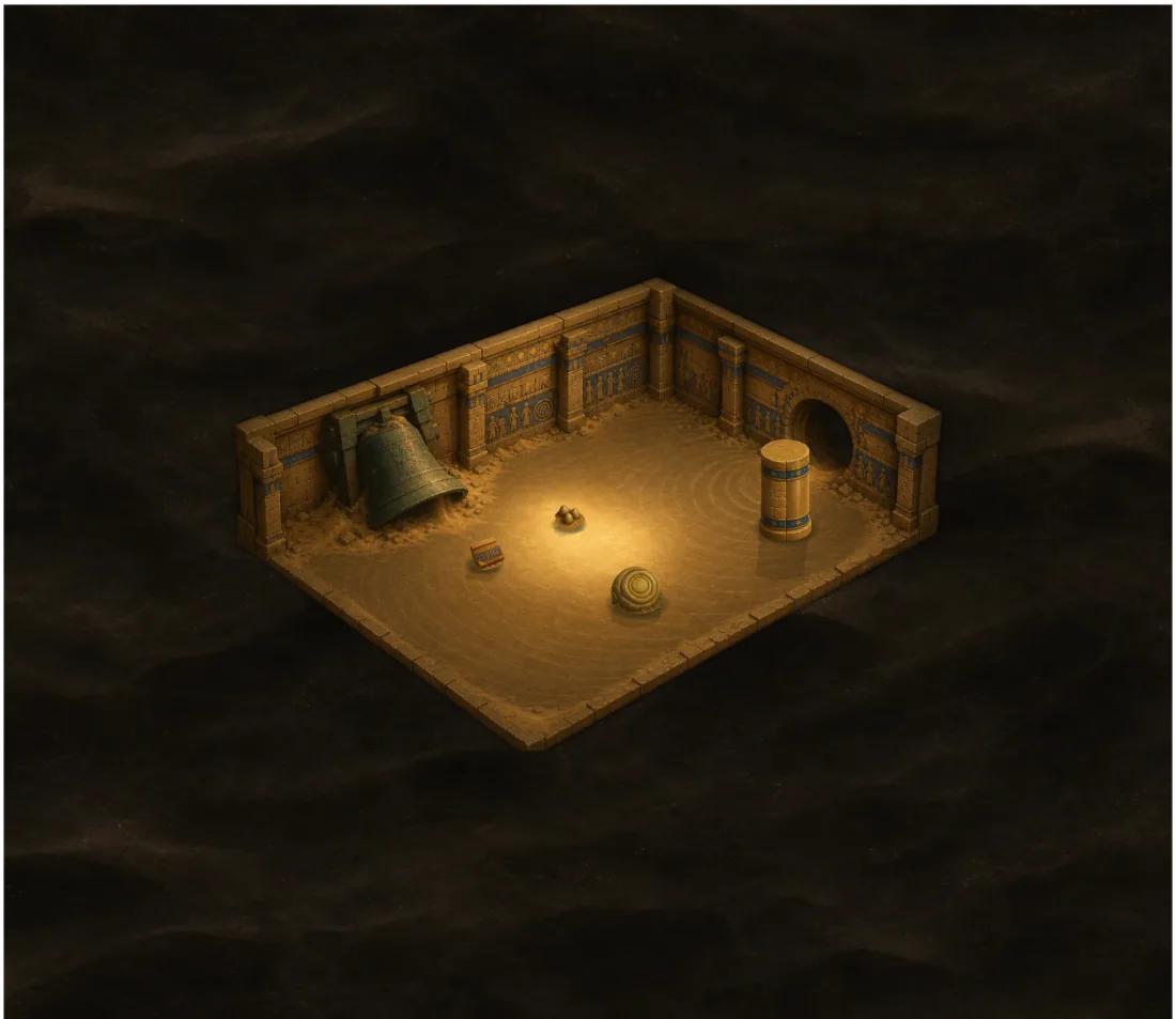 The Sandworm’s Chasm — Room 1