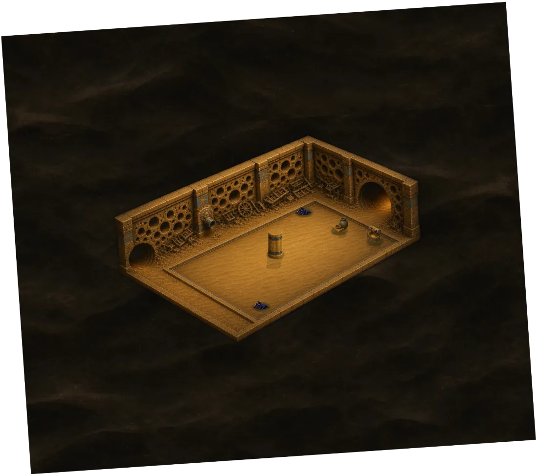 The Sandworm’s Chasm — Room 3