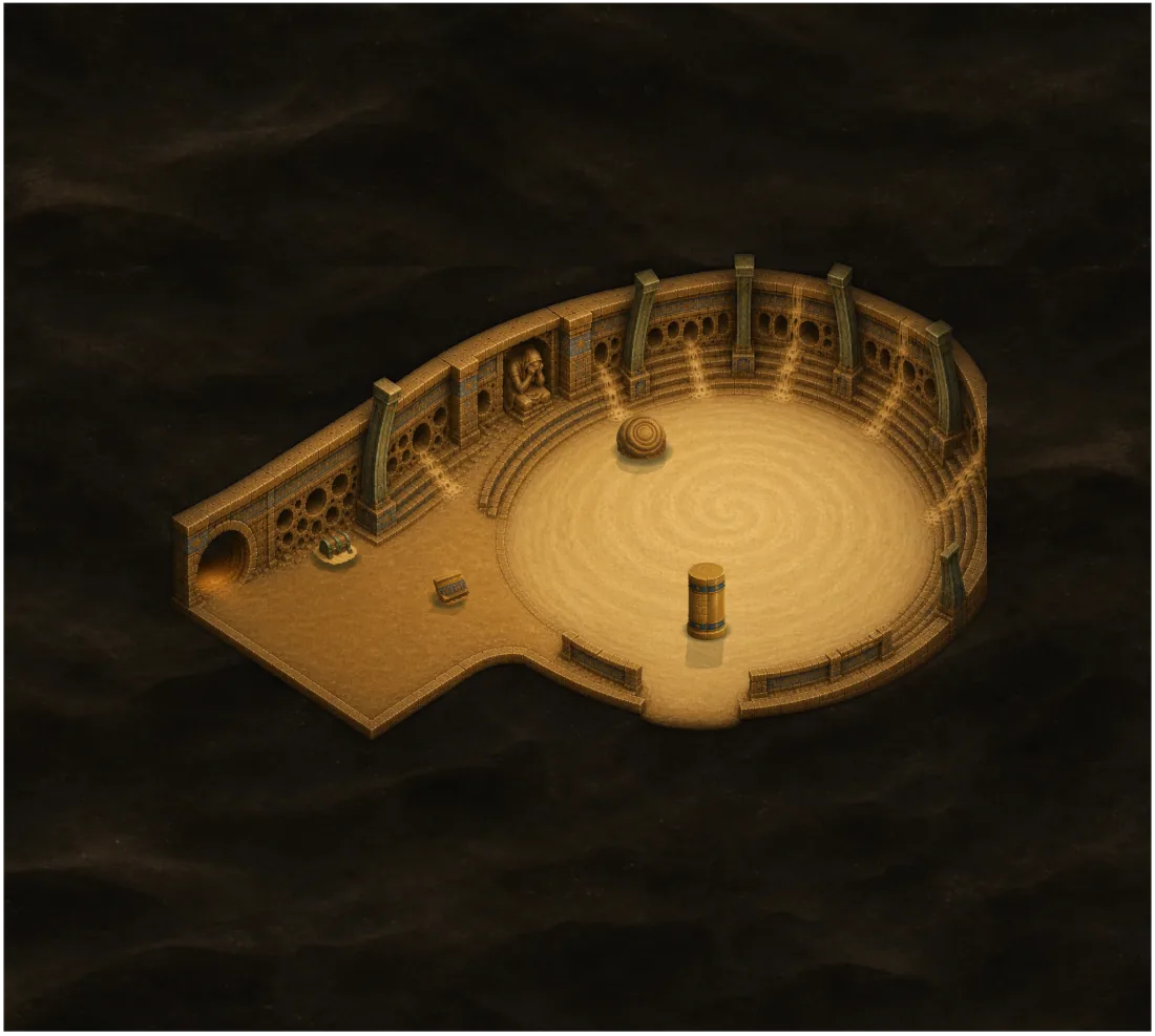 The Sandworm’s Chasm — Room 4